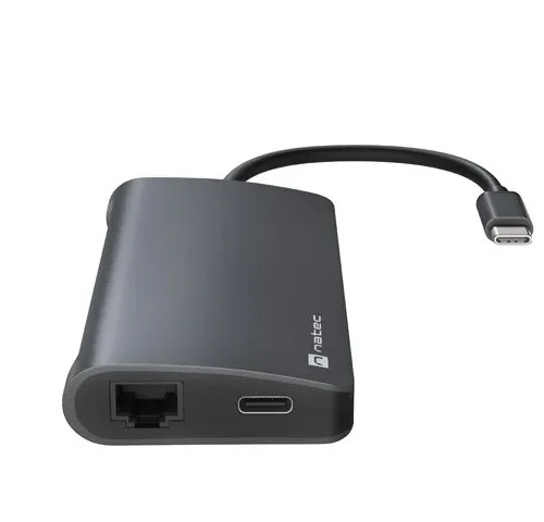 Natec USB-C MULTIPORT адаптер 8 IN 1 NATEC FOWLER 2