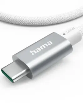 Alternative view of Hama 240W USB кабел USB C-C 1,5m бял