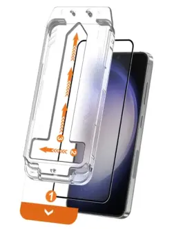 CRONG Tempeчервен glass Samsung Galaxy S25/S24 (2 pieces)