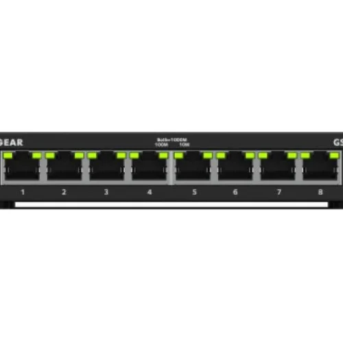 Alternative view of Netgear GS308E Switch 8xGE