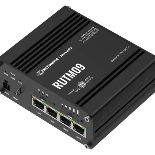 Alternative view of TELTONIKA RUTM09 router LTE(Cat 6), 4xGbE,GNSS