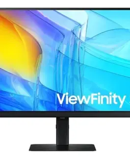 Alternative view of Samsung Monitor 27 inch ViewFinity S80D IPS 3840x2160 UHD 16:9 1xHDMI 1xDP 3xUSB 3.0 5ms PinP/PbyP 60Hz HAS+PIVOT płaski 3YOn-Site