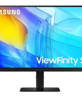 Samsung Monitor 27 inch ViewFinity S80D IPS 3840x2160 UHD 16:9 1xHDMI 1xDP 3xUSB 3.0 5ms PinP/PbyP 60Hz HAS+PIVOT płaski