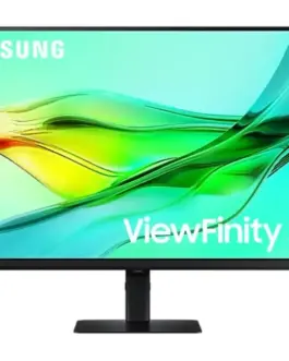 Samsung Monitor 32 inch ViewFinity S60UD IPS 2560x1440 WQHD 16:9 1xHDMI 2xDP(In+Out) 1xUSB-C 90W 3xUSB 3.0 LAN KVM 5ms PinP/PbyP 100Hz HAS+PIV płaski