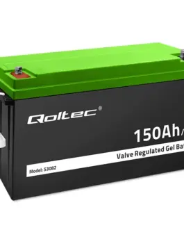 Qoltec Gel battery 12V, 150Ah