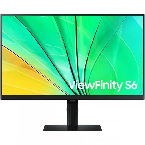 Alternative view of Samsung Monitor 24 inch ViewFinity S60D IPS 2560x1440 WQHD 16:9 1xHDMI 1xDP 3xUSB 3.0 5ms PinP/PbyP 100Hz HAS+PIV flat 3YOn-Site