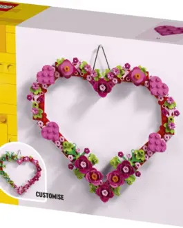 Alternative view of LEGO Bricks 40638 Heart Ornament