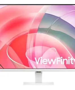 Alternative view of Samsung Monitor 32 inch ViewFinity S70D VA 3840x2160 UHD 16:9 1xHDMI 1xDP 5ms PinP/PbyP 60Hz flat бял 2Yd2d