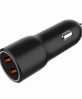 Gembird зарядно за кола 2xUSB-A QC3.0 36W черен