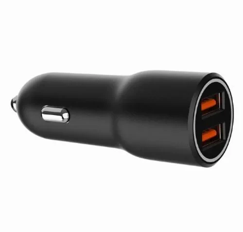 Gembird зарядно за кола 2xUSB-A QC3.0 36W черен