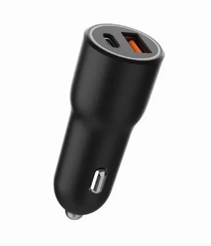 Gembird зарядно за кола USB-A/USB/C 38W PD черен