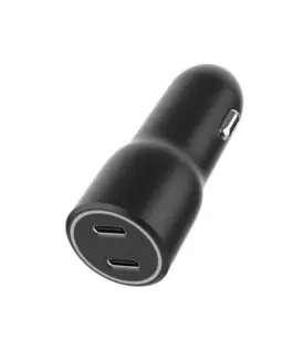 Gembird зарядно за кола 2xUSB-C PD 40W черен