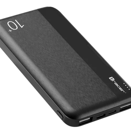 Tracer външна батерия WALKER BL черен 10000mAh 2A