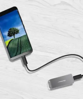 Qoltec Enclosure mini for M.2 SSD | NVMe | PCIe | USB3.1 | Super speed10Gb/s | 2TB |