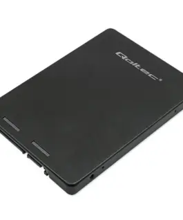 Qoltec адаптер for M.2 SSD | SATA NGFF do SATA III | 2TB | Super speed 6Gb/s | черен