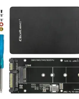 Alternative view of Qoltec адаптер for M.2 SSD | SATA NGFF do SATA III | 2TB | Super speed 6Gb/s | черен