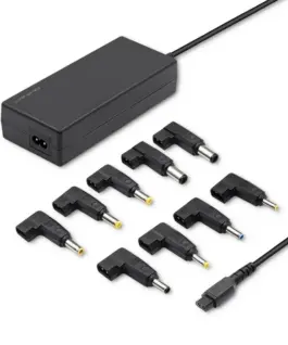 Qoltec Universal automatic захранващ блок 65W 8 plugs