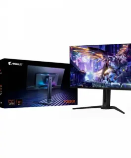 Alternative view of Gigabyte Monitor 31.5 inches FO32U2 OLED UHD 240HZ 2xHDMI DP USB-C 2xUSB PIVOT SPEAKER