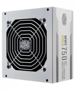 Cooler Master PSU MWE Gold 750 V2 ATX 3.0 Ready бял