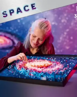 Alternative view of LEGO Bricks Art 31212 The Milky Way Galaxy