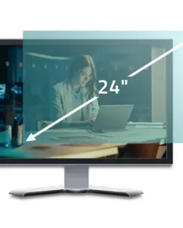 Alternative view of Qoltec Anti син Light Filter 24 inches | 16:9 | Eye protection | Anti Glare | Matte | for monitor