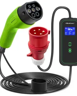 Qoltec Mobile EV зарядно with adjustable 2in1