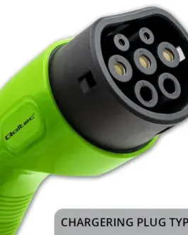 Alternative view of Qoltec Mobile EV зарядно with adjustable 2in1