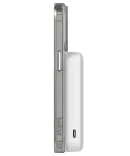 Alternative view of Belkin външна батерия with stand 8000mAh Qi2 MagSafe бял