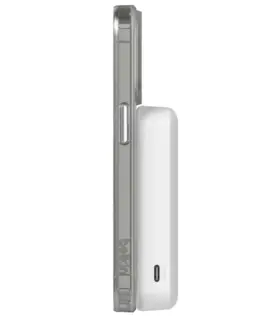 Alternative view of Belkin външна батерия with stand 10000mAh Qi2 MagSafe бял
