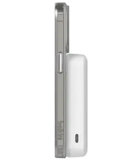 Alternative view of Belkin външна батерия with stand 10000mAh Qi2 MagSafe бял