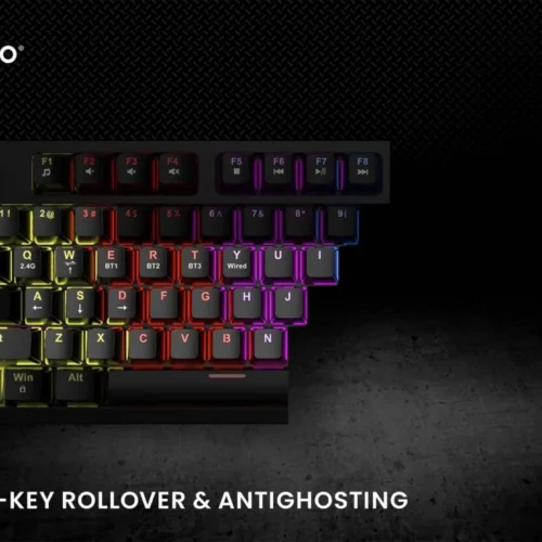 Savio Keyboard Phenix ABS червен Savio
