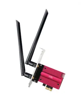 Alternative view of Cudy WE9300 ether adapt PCI-E WiFi 7 BE9300