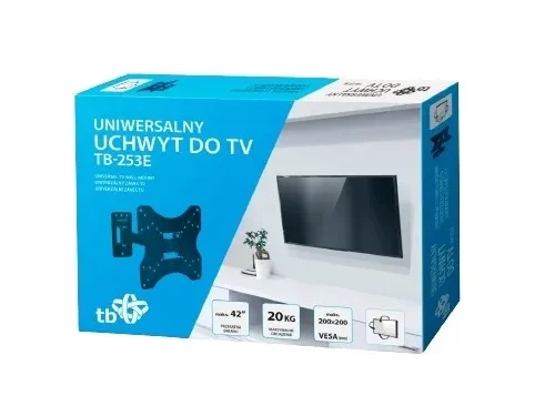 Alternative view of TB Wall mount for TV TB-253E up to 42 inches 20kg max VESA 200x200
