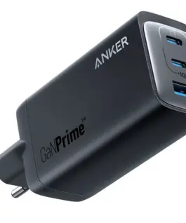 Anker зарядно GanPrime 737 120W 2xUSB-C 1xUSB-A черен