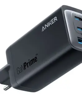 Anker зарядно GanPrime 737 120W 2xUSB-C 1xUSB-A черен
