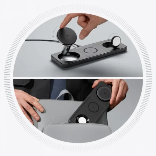 Anker зарядно MagGo 3-in-1 Pad 15W Qi2 черен