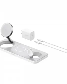 Anker MagGo 3-in-1 Pad 15W Qi2 бял