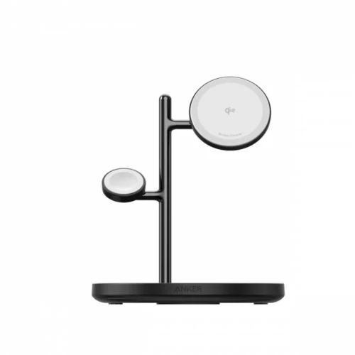 Anker MagGo 3-in-1 Stand 15W Qi2 черен
