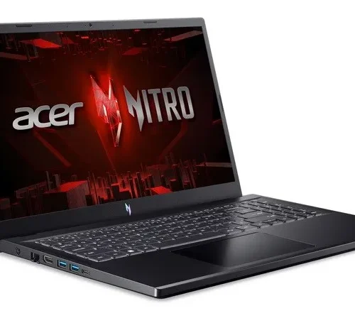 Alternative view of Acer Лаптоп Gaming Acer Nitro 5 15 ANV15-51 i5-13420H 15.6 FHD IPS 144Hz/16GB/512GB/RTX 3050 6GB/NoOS/черен