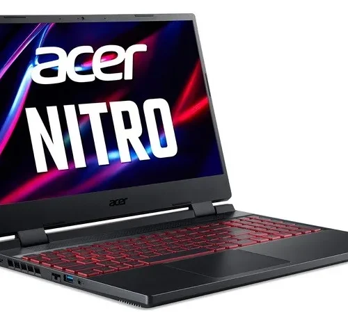 Alternative view of Acer Лаптоп Gaming Nitro 5 AN515-58-72EP i7-12650H/15.6FHD IPS 144Hz/16GB/512GB/RTX 3050 4GB/NoOS/черен