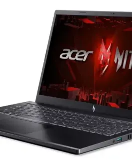 Alternative view of Acer Лаптоп Лаптоп Gaming Nitro 5 15 ANV15-51-778C i7-13620H/ 15.6 FHD IPS 144Hz/16GB/512GB/RTX 4060 8GB/NoOS/Obsidian черен