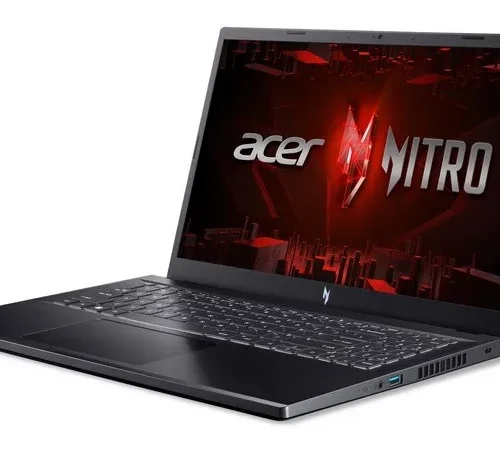 Alternative view of Acer Лаптоп Лаптоп Gaming Nitro 5 15 ANV15-51-778C i7-13620H/ 15.6 FHD IPS 144Hz/16GB/512GB/RTX 4060 8GB/NoOS/Obsidian черен
