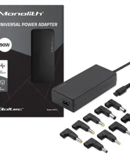 Qoltec universal automatic адаптер 90W 8plugs