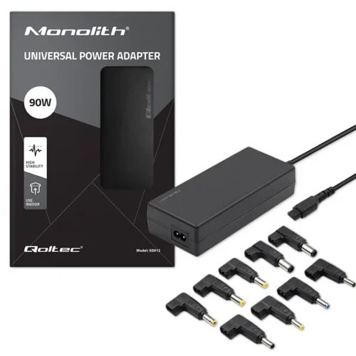 Qoltec universal automatic адаптер 90W 8plugs
