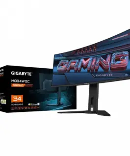 Gigabyte Monitor 34 inches MO34WQC OLED WQHD 175Hz 2xHDMI DP USB-C SPEAKER