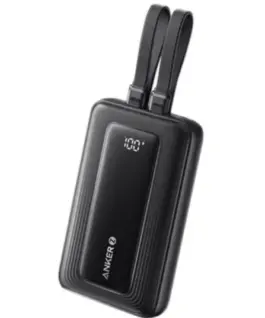 Anker външна батерия 20k mAh 30W кабел C/Lightning 1USB-C 1USB-A