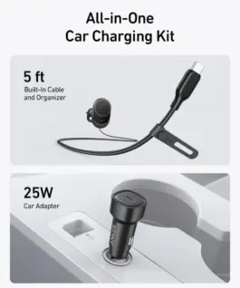 Alternative view of Anker зарядно MagGo Qi2 15W черен