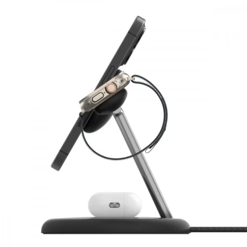 Belkin Boost Charge Pro 3-in-1 Qi2 15W черен adjustabl