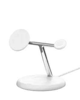 Belkin Boost Charge Pro 3-in-1 Qi2 15W бял adjustabl