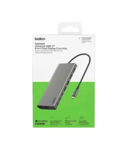 Belkin USB-C 8-in-1 dual displ HUB